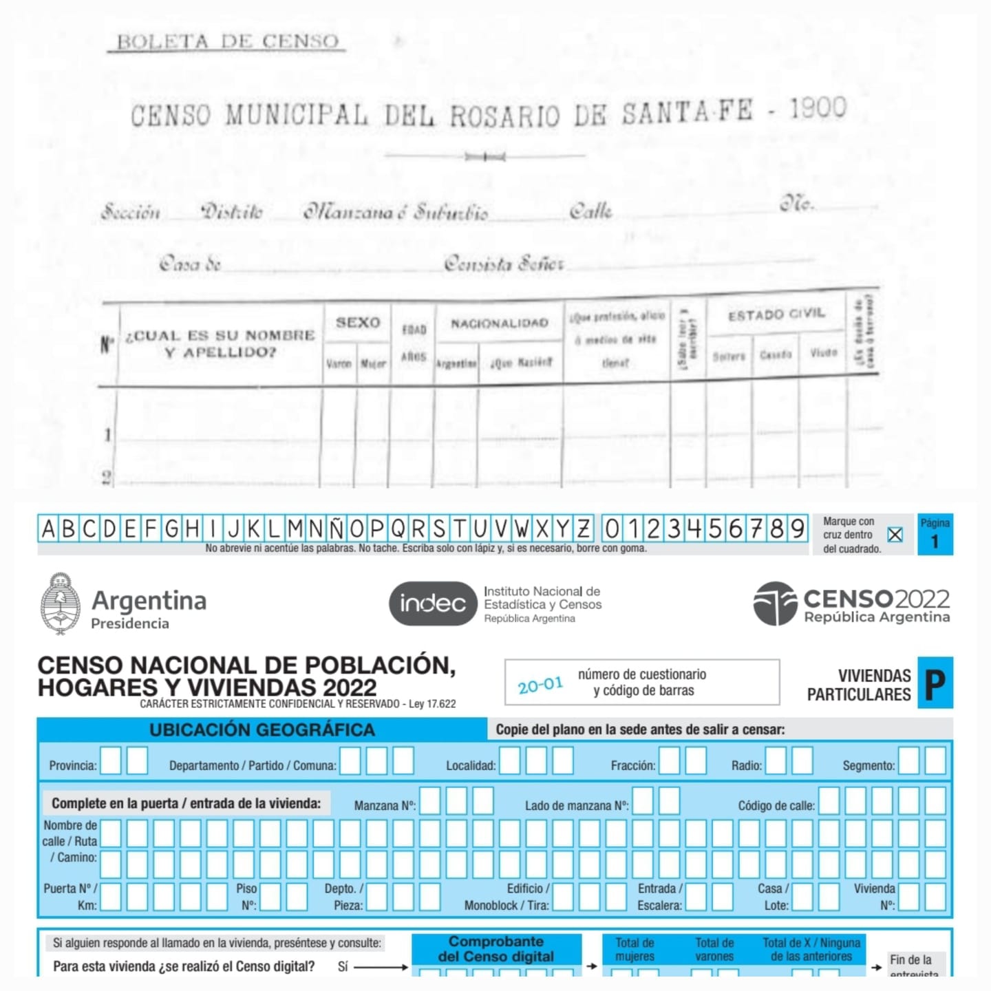 formularios censos población